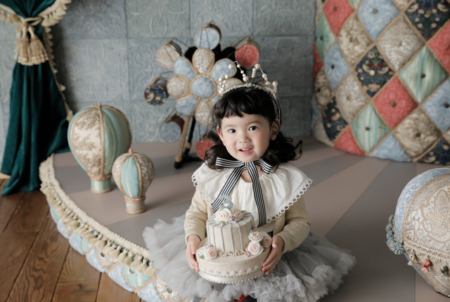 バースデイ撮影プラン Birthday Plan 東京の子供 家族写真スタジオ ハーツスタジオ